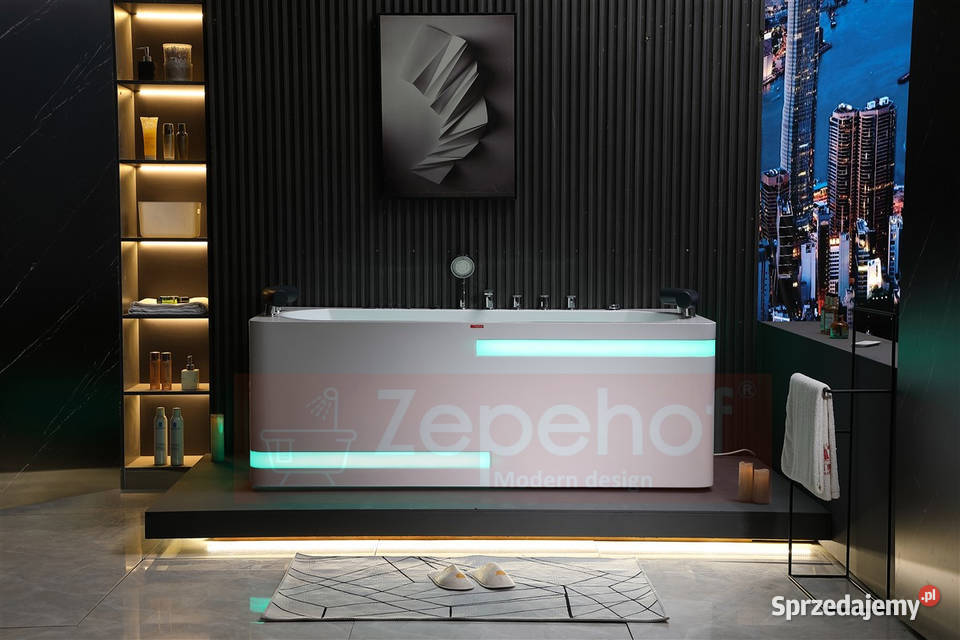 Wanna z hydromasażem EB869 prostokątna podlaskie Grabówka sprzedam