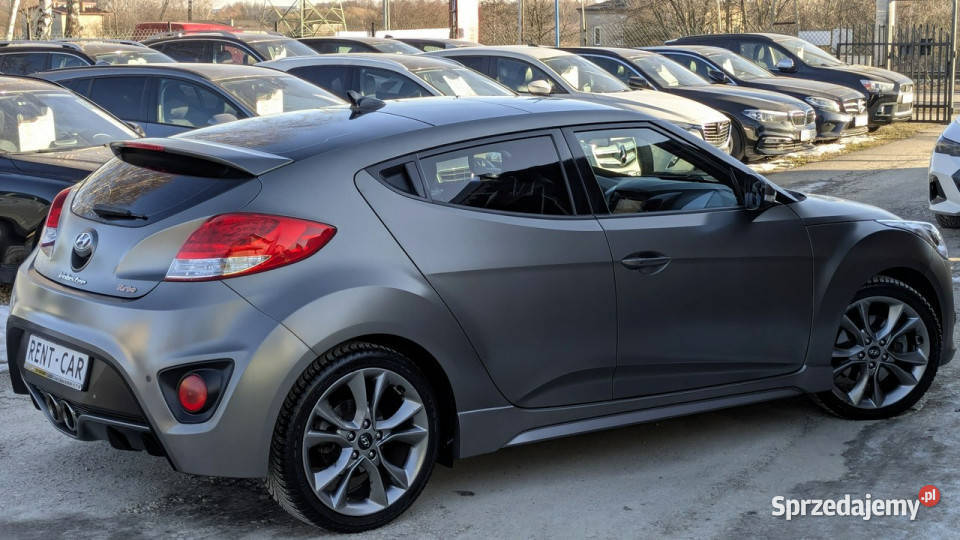 Hyundai Veloster 16TGDi186OPŁACONY Bezwypadkowy garażowany