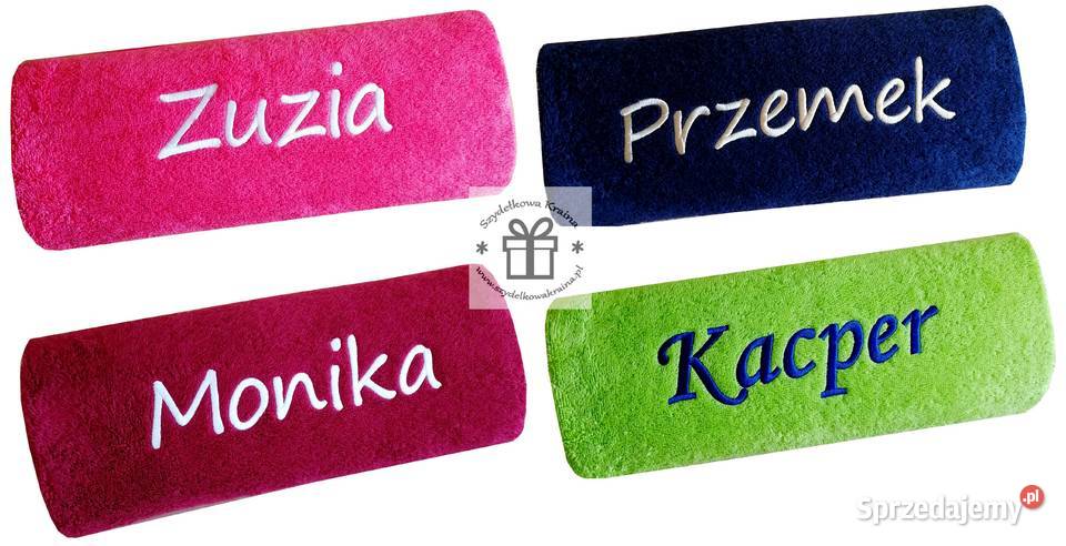 Prezent na Dzień Chłopaka ręcznik z napisem Toruń