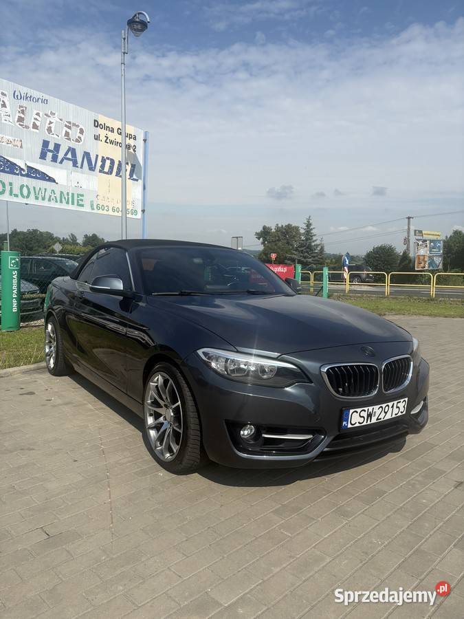 BMW 2 cabrio automat 20 benzyna 245 kujawsko-pomorskie Dolna Grupa sprzedam