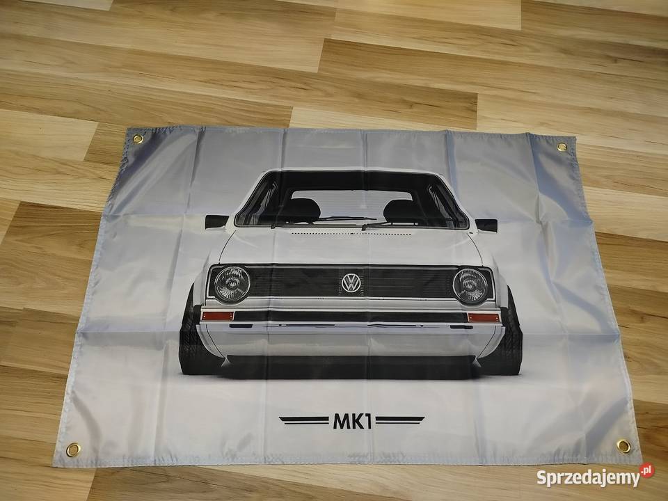 Baner materiałowy 90x60 Honda Alpina VW Wartburg Motoryzacja Gniezno sprzedam