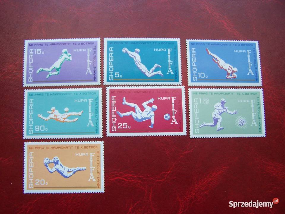 Albania 1974 MNH Sport Pika nożna śląskie Tychy sprzedam
