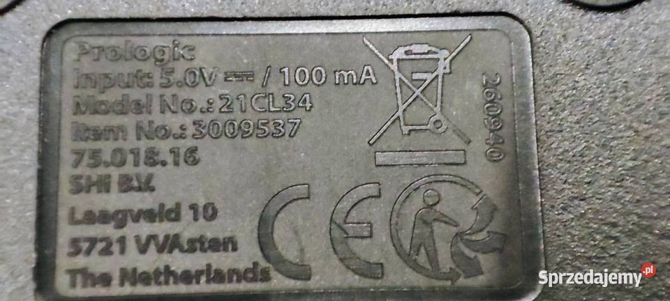 MYSZKA PROLOGIC 21CL34