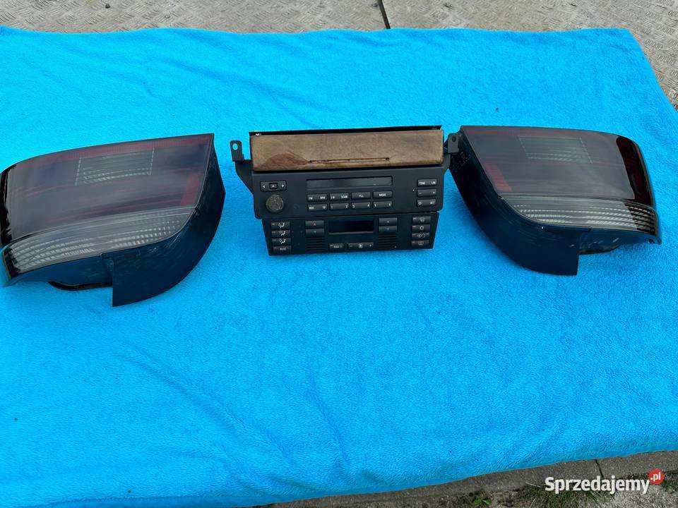 Lampy tył BMW E39 czarne