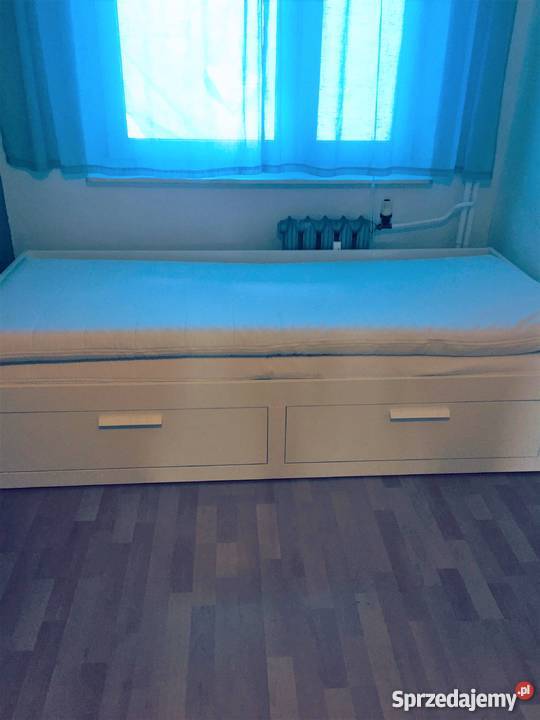 łózko rozkładane biały Łóżka, wersalki i sofy Rzeszów