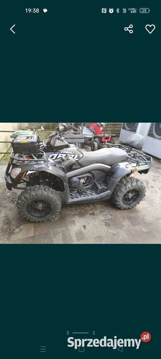 Goes homologacja papiery rama cf moto 520 450