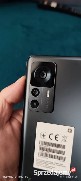Smartfon telefon Xiaomi 12T 8128pełny komplet mazowieckie