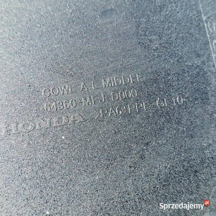HONDA CBR 600 0712 OSŁONA BOCZEK LEWY GÓRNY Bieleń