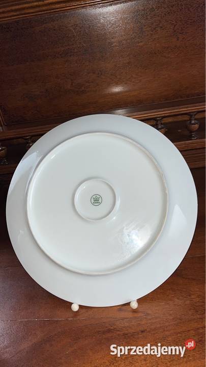 Patera Kahla Z cyklamenami Biała porcelana Gdańsk sprzedam