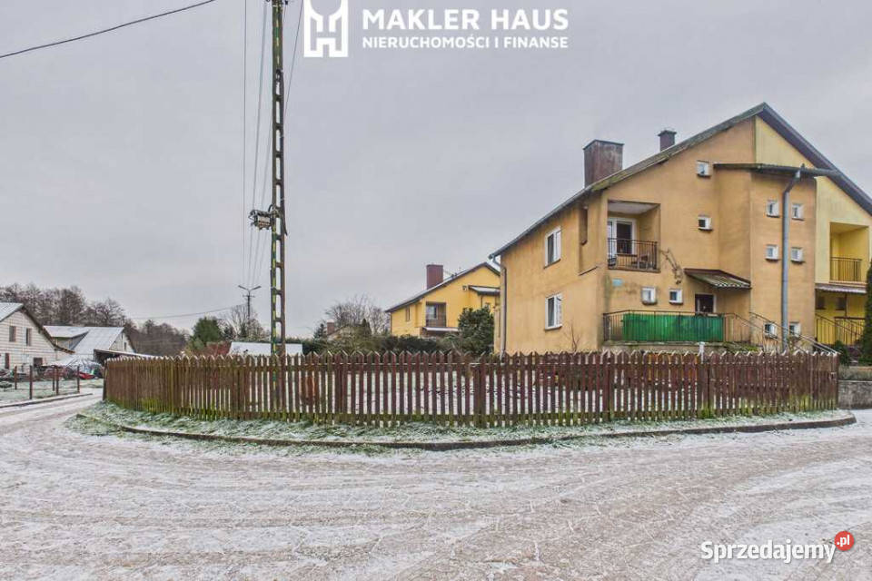 Pół bliźniaka z dodatkowymi działkami w Boćwince 139.1m2 warmińsko-mazurskie Boćwinka