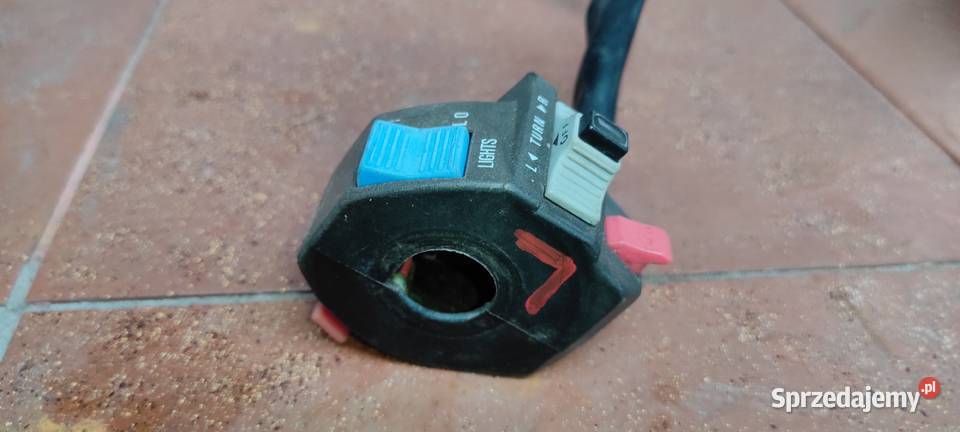 Kawasaki KLX 650 C przełącznik lewy kompletny