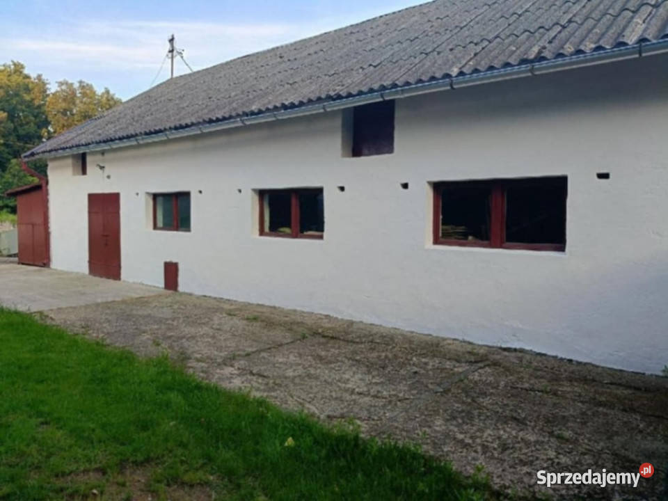 Parter domu z budynkiem gospodarczym Nieruchomości Jeszkotle