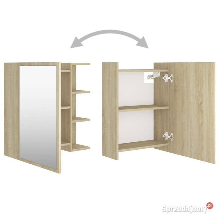 Szafka łazienkowa dąb sonoma 625x205x64 WM803311 Warszawa