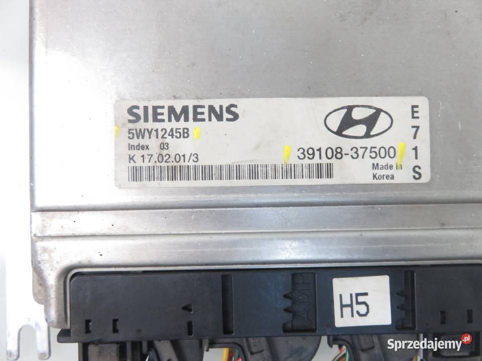 STEROWNIK HYUNDAI SANTA FE I 27 V6 3910837500 Motoryzacja małopolskie