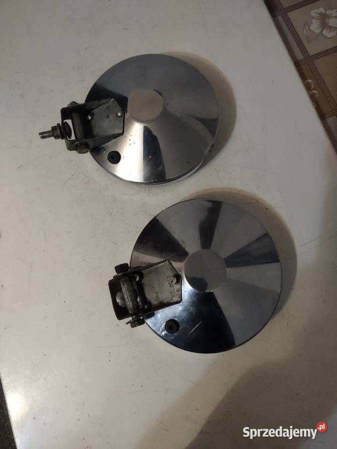 FIAT 125 P POLONEZ ITP HALOGENY CHROM ZELMOT Lampy przednie