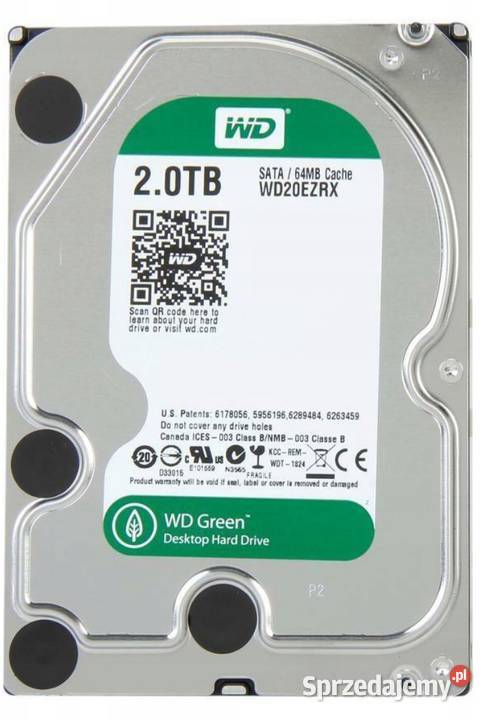WD GREEN 2TB lubelskie Tomaszów Lubelski
