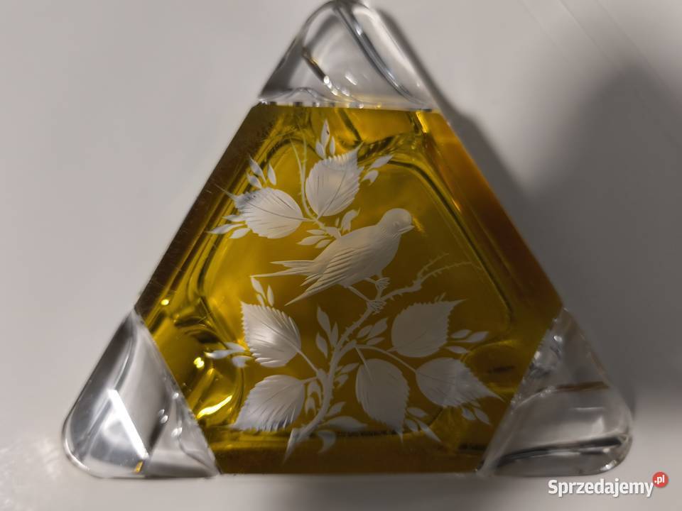 kryształowa popielniczka vintage Antyki, Sztuka, Kolekcje pomorskie Gdańsk sprzedam