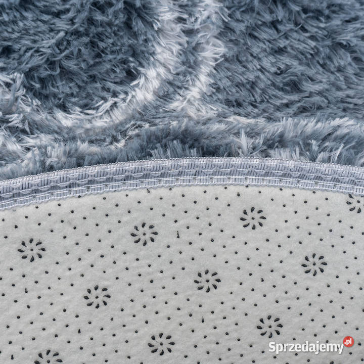 Dywan okrągły do salonu shaggy DECOR opolskie Opole