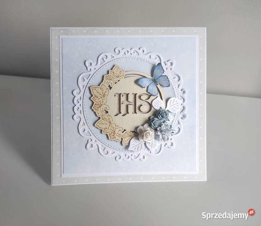 Kartka okolicznościowa ręcznie robiona na Łódź