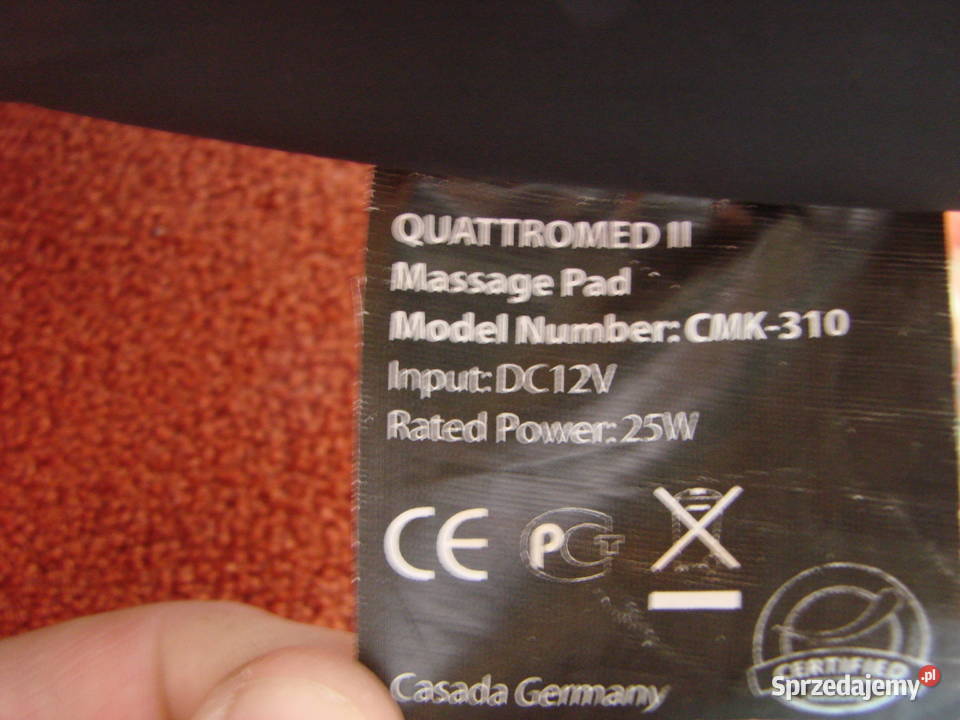 Masażer Casada II CMK 210 lubelskie Lublin