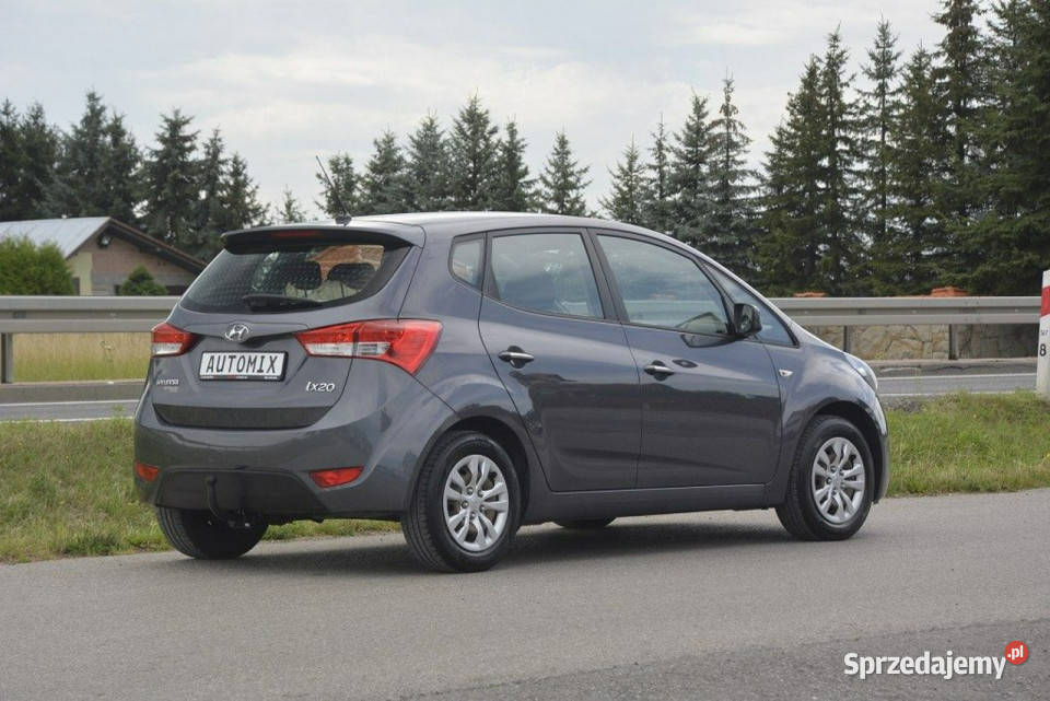 Hyundai ix20 14 MPI gwarancja przebiegu Rok produkcji 2016