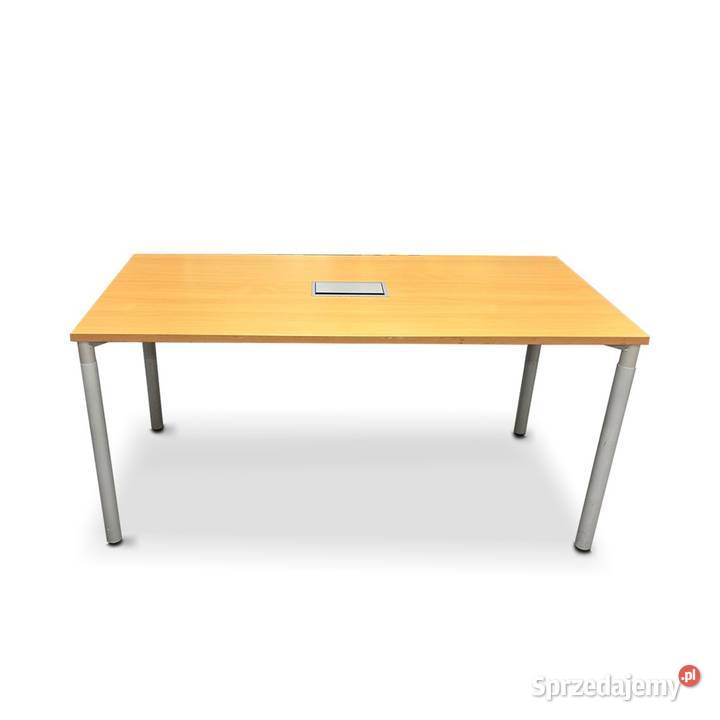 Stół konferencyjny Hali z media portem jasny buk małopolskie Kraków