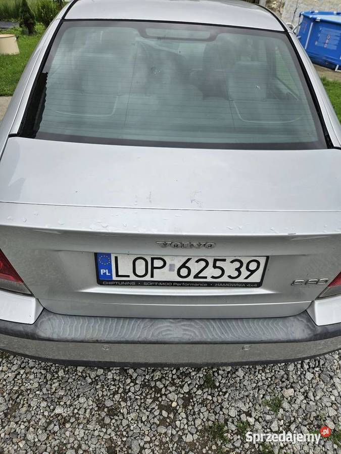 VOLVO S60 I 24 D5 163 srebrny S60 sprzedam