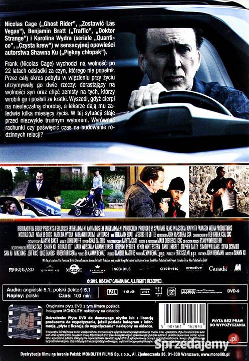 CZAS ROZLICZENIA NICOLAS CAGE Kalisz