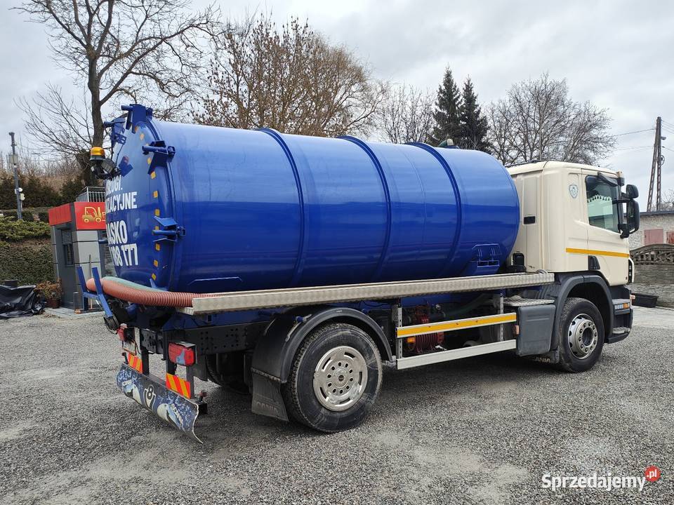 Asenizacyjny Scania Beczka 12 Rozstaw 38m Pozostałe