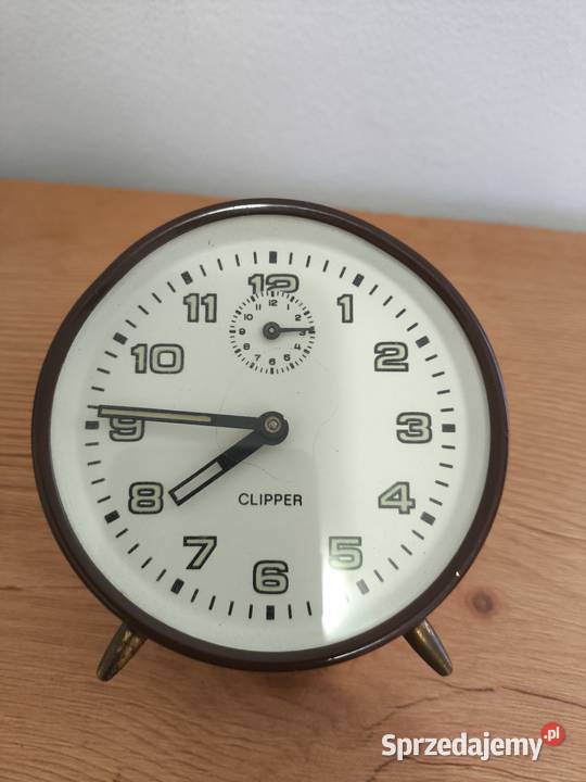 Budzik Clipper PRL pomorskie Kwidzyn