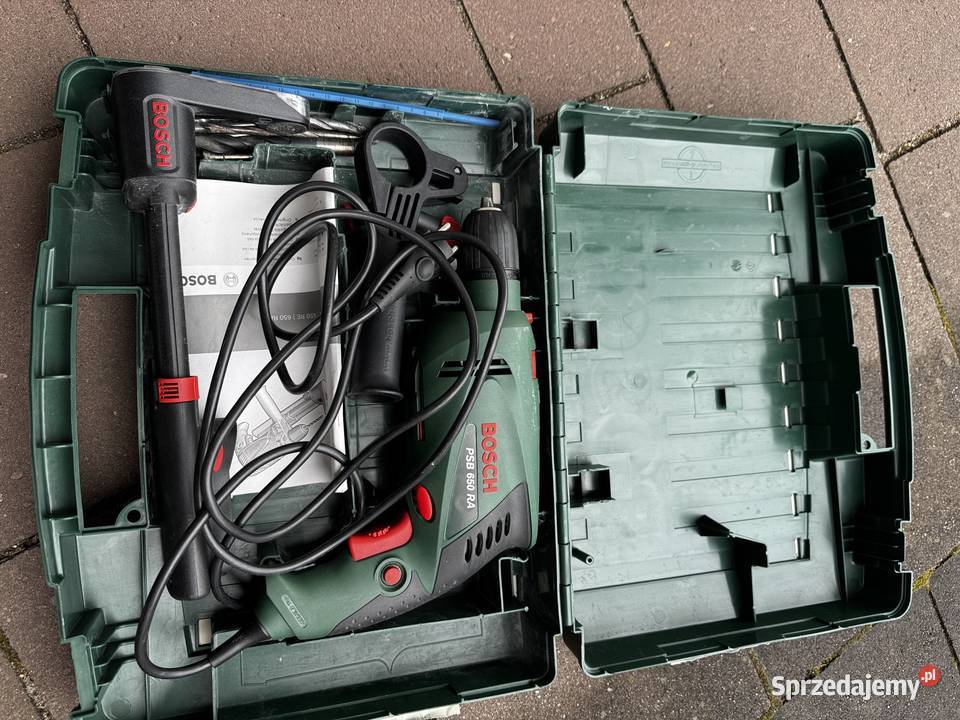 Bosch udarowa PSB 650 RA SSBF odsysanie śląskie Dąbie