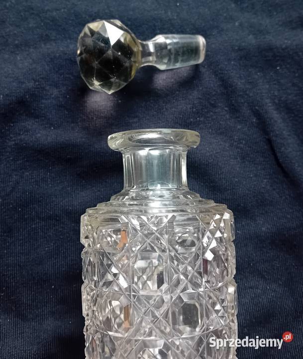 Kryształowy flakon do perfum Baccarat ostatnie Koźminek sprzedam