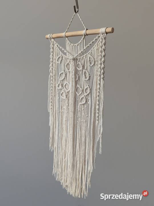 Makrama panel ścienny w stylu boho wielkopolskie Poznań
