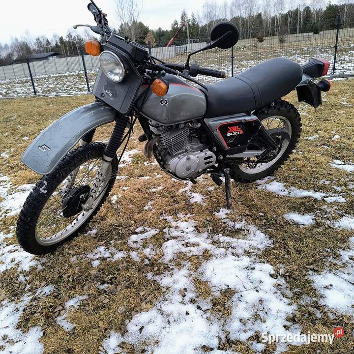 Honda Xl 500S 1982 r ZarejestrowanyPelny świętokrzyskie Kierz Niedźwiedzi