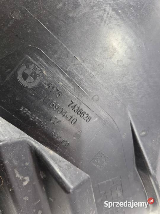 BMW 1 F40 NADKOLE PRAWY PRZÓD ORYGINAŁ PRZEDNIE osobowe