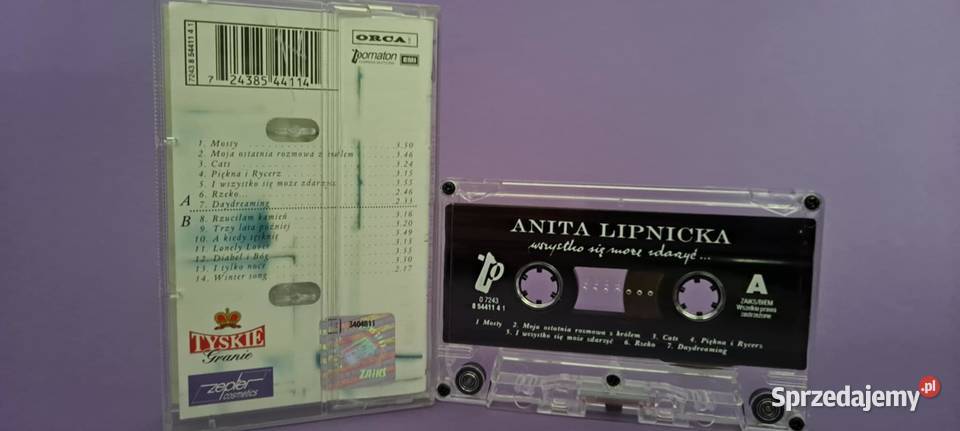 Anita Lipnicka Wszystko Się Może Zdarzyć 1996 kaseta
