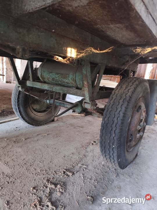 Przyczepa rolnicza wywrotka nieuszkodzony Kluczbork