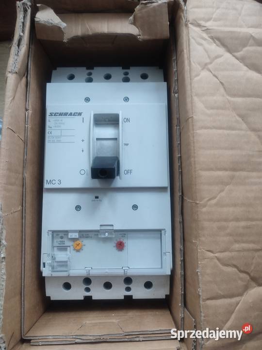 Wyłącznik 630A 50kA wyzwalacz AE 3biegunowy Sosnowiec sprzedam