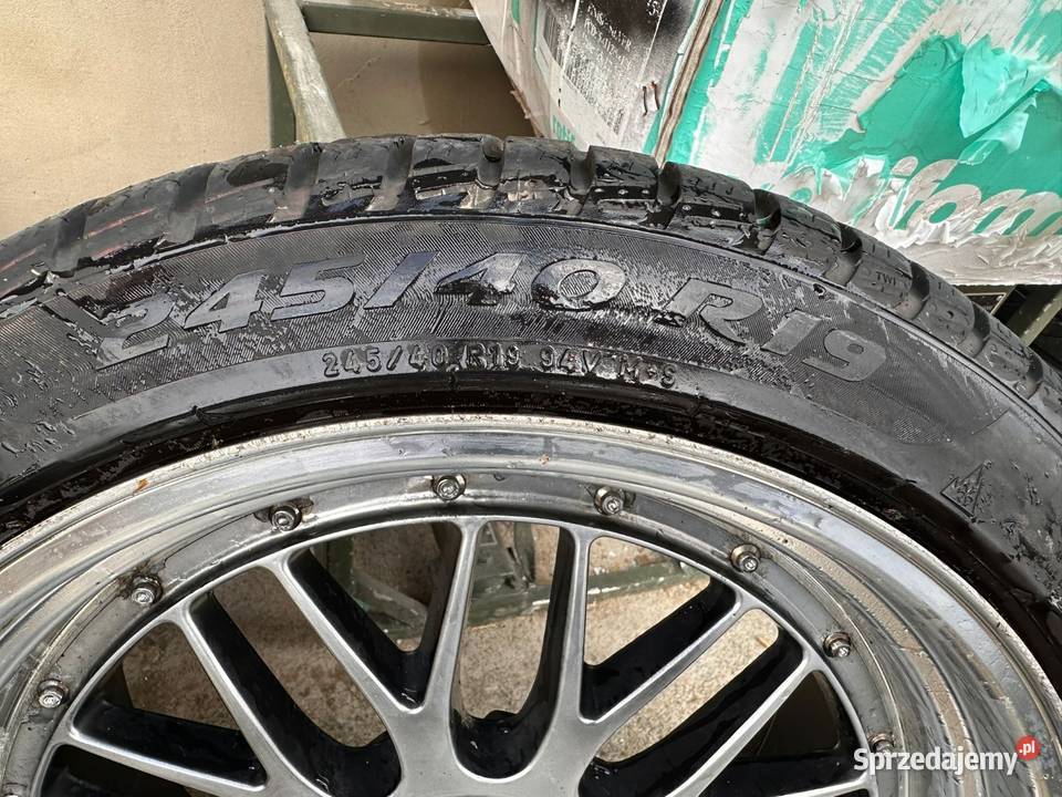 BBSFelgi z oponami Pirelli SottoZero 2x 22540R19 Brzesko