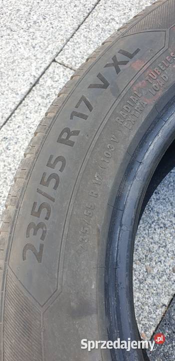Opony letnie 4x 23555 R17 Barum BRAVURIS 5HM sprzedam