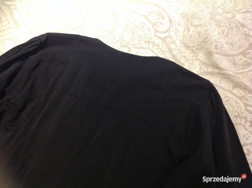 Tunika Żakiet Damski Czarny L1Fashion S Nowa Sól