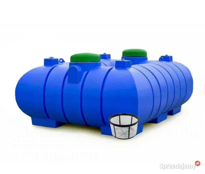 ZBIORNIK NA WODĘ DESZCZOWĄ 3000L ZESTAW OGRÓD wielkopolskie Wolsztyn