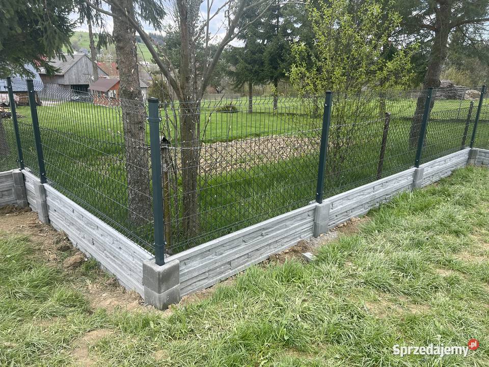 OGRODZENIA PANELOWE SPRZEDAŻ MONTAŻ BRAMY FURTKI Siatki i panele małopolskie Niepołomice sprzedam