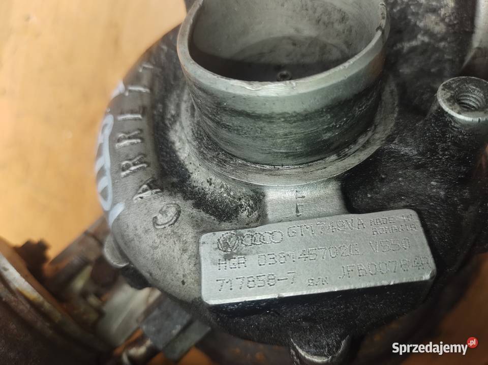 vw passat 19TDI audi turbospręzarka 038145702G Kielce