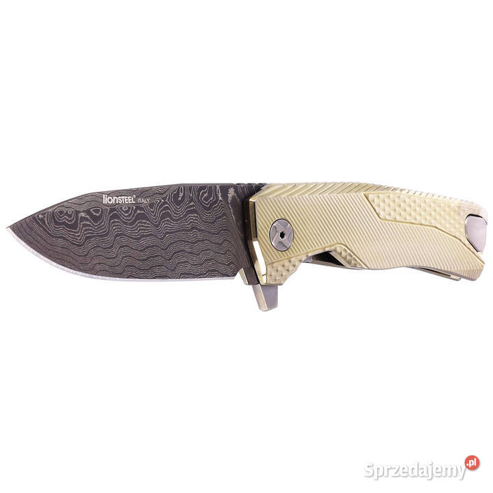 Nóż składany LionSteel Gold Titanium Chad Akcesoria, narzędzia i noże Warszawa