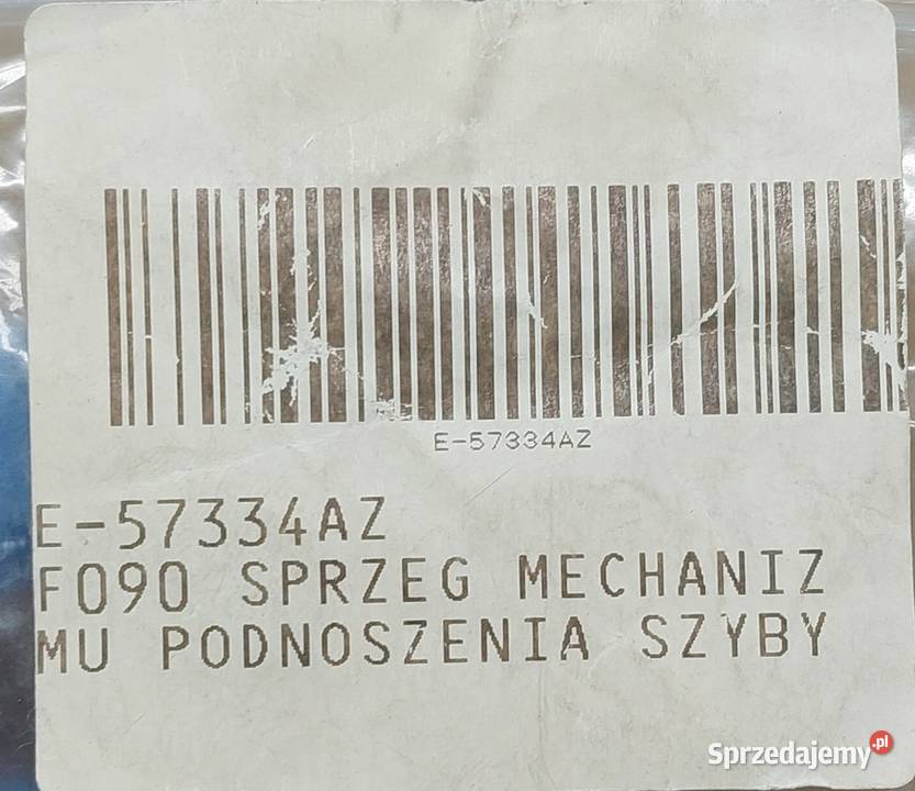 ŚLIZG SPINKA PODNOŚNIKA SZYBY CITROEN PEUGEOT