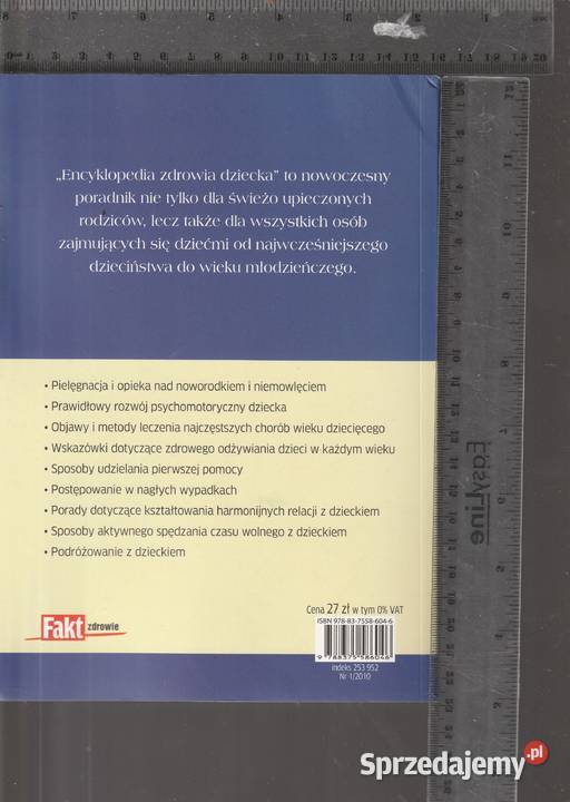 Encyklopedia zdrowia dziecka narodzin do okresu Pruszków sprzedam