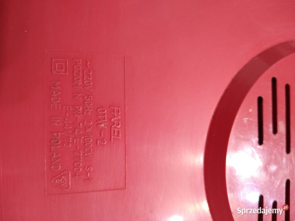 Farelka elektryczna Łódź sprzedam