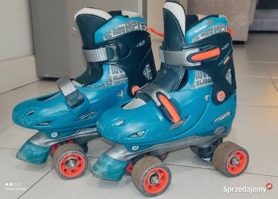 Wrotki nijdam junior 3437 niebieski