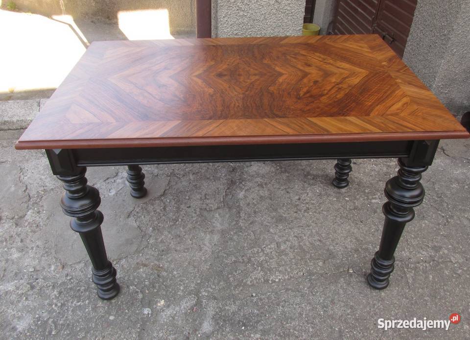 Stół eklektyczny 1890 industrialny orzech Białystok sprzedam